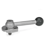GN 918.7 Clamping Bolts, Stainless Steel, Downward Clamping, with Threaded Bolt