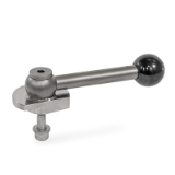 GN 918.7 Clamping Bolts, Stainless Steel, Upward Clamping, Screw from the Back