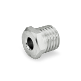 GN 412.4 Positioning Bushings for Indexing Plungers, Stainless Steel