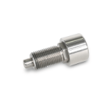 GN 514 Locking Plungers, Stainless Steel, with Cardioid Curve Mechanism