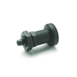 GN 607 Indexing Plungers, Steel / Plastic Knob