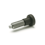 GN 613 Indexing Plungers, Stainless Steel / Plastic Knob