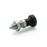 GN 617 Indexing Plungers, Stainless Steel / Plastic Knob