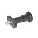 GN 817.1 Indexing Plungers, Steel / Plastic Knob