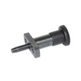 GN 817.5 Indexing Plungers, Steel, for Precision Locating, Plunger Pin Conical