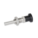 GN 817.8 Indexing Plungers, Stainless Steel, Removable
