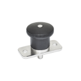 GN 822.9 Mini Indexing Plungers, Stainless Steel, with and without Rest Position