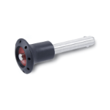 GN 113.5 Ball Lock Pins, Pin Stainless Steel AISI 303, with Plastic Knob