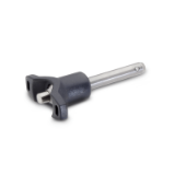 GN 113.7 Ball Lock Pins, Pin Stainless Steel AISI 303, with T-Handle
