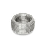 GN 252.5 Blanking Plugs, Stainless Steel