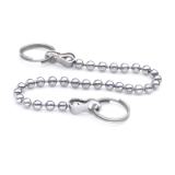 GN 111.5 Ball Chains, Stainless Steel, with 2 Key Rings