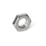 ISO 8675 Thin Hex Nuts, Stainless Steel, with Metric Fine Thread