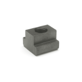 GN 508 T-Nuts, without Thread, Steel