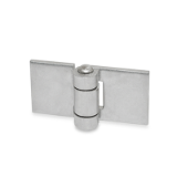 GN 1362 Sheet Metal Hinges, for Welding, Stainless Steel