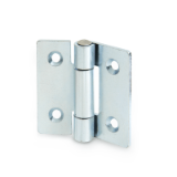GN 136 Sheet Metal Hinges, Steel, Square or Vertically Elongated