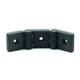 GN 159.1 Double Hinges for Profile Systems, Plastic