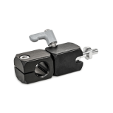 GN 487 Swivel Ball Joint Mounting Clamps, Aluminum