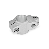 GN 133 Two-Way Connector Clamps, Aluminum