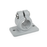 GN 146.9 Flanged Connector Clamps, Plastic