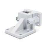 GN 171 Flanged Base Plate Connector Clamps, Aluminum