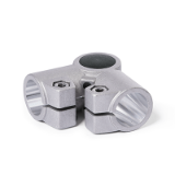 GN 196 Angle Connector Clamps, Aluminum