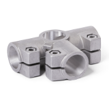 GN 198 Angle Connector Clamps, Aluminum