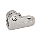 GN 275 Swivel Clamp Connectors, Stainless Steel