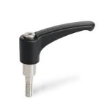 GN 911.9 Adjustable Hand Levers for Plastic Clamp Connectors
