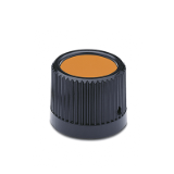 GN 526 - Control Knobs, Plastic, Bushing Steel