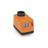 GN 955 - Position Indicators, Type L, Numbers ascending anti-clockwise, Installation AR, on the chamfer, below