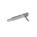 GN 7017 - Stainless-Steel-Indexing plungers, Type C, with rest position, without locknut