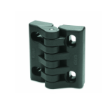 GN 151.4 - Hinges, with slotted holes, Type B, vertical adjustable