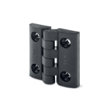 GN 151.5 - Hinges Plastic, Type SH, 2x2 bores for countersunk screws