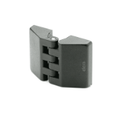 GN 155 - Hinges, Type D 2x threaded blind bore 2x threaded stud