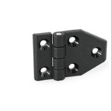 GN 237.1 AS - Hinges, Plastic, Pointed, Type AS, with bores for countersunk screws