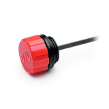 GN 663 - Breather cap with thread, Type B, with dipstick, with splash shields without PU filter