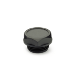 GN 745.2 - Threaded plugs with O-ring with vent hole